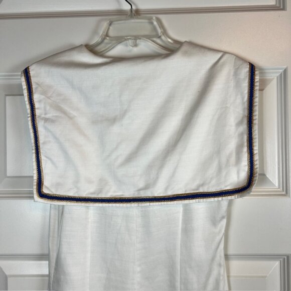 My Beachy Side x Emily in Paris Wide Leg Jumpsuit Small White Sailor Resort $450 - Picture 9 of 12